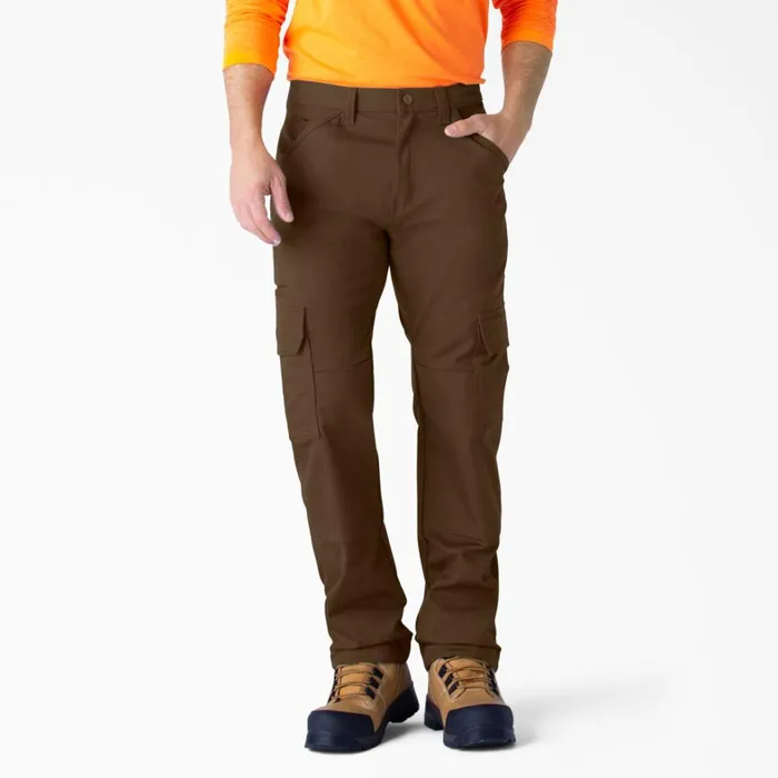 Dickies Cargo FLEX DuraTech Relaxed Fit Duck Cargo Pants Timber Brown Timber Brown tb 8211 Men Dickies Cargo FLEX DuraTech Relaxed Fit Duck Cargo Pants Timber Brown Timber Brown tb 8211 Men