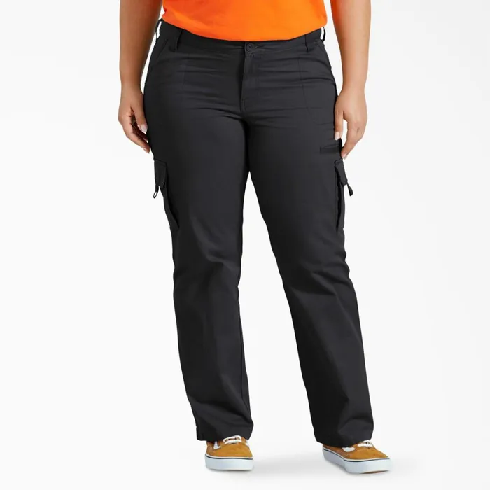 Dickies Cargo Women039s Plus Relaxed Fit Cargo Pants Rinsed Black Rinsed Black rbk 8211 Women Dickies Cargo Women039s Plus Relaxed Fit Cargo Pants Rinsed Black Rinsed Black rbk 8211 Women