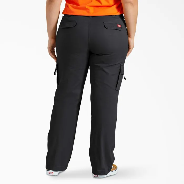 Dickies Cargo Women039s Plus Relaxed Fit Cargo Pants Rinsed Black Rinsed Black rbk 8211 Women Dickies Cargo Women039s Plus Relaxed Fit Cargo Pants Rinsed Black Rinsed Black rbk 8211 Women