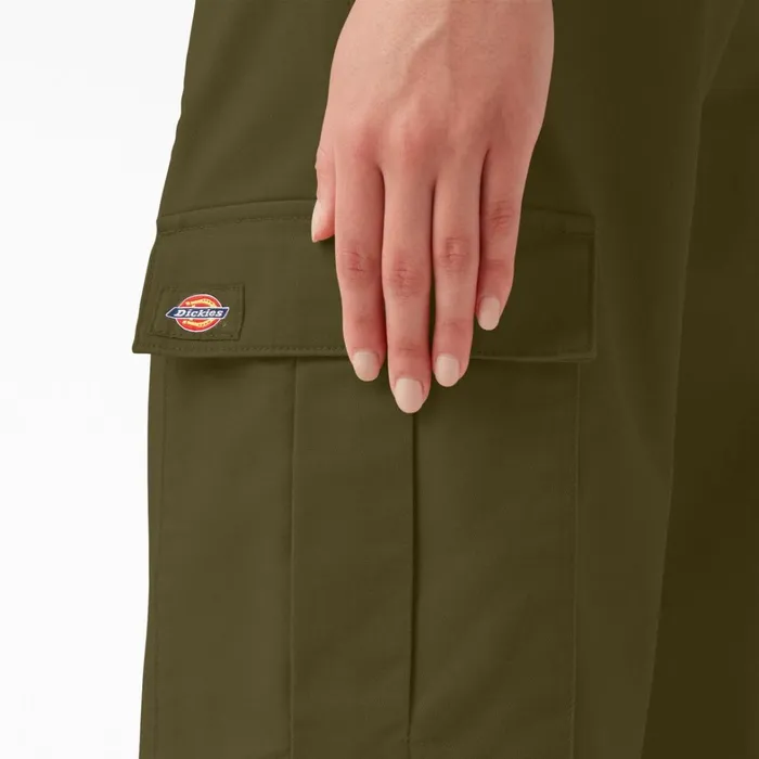 Dickies Cargo Women039s Regular Fit Cargo Pants Stonewashed Military Green Stonewashed Military Green s2m 8211 Women Dickies Cargo Women039s Regular Fit Cargo Pants Stonewashed Military Green Stonewashed Military Green s2m 8211 Women