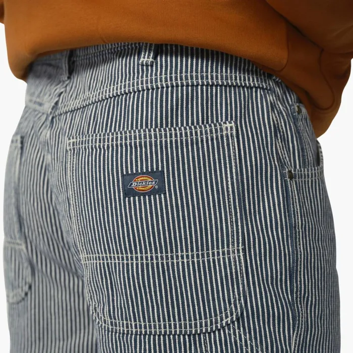 Dickies Carpenter Hickory Stripe Relaxed Fit Carpenter Shorts 11034 EcruAirforce Blue Ecruairforce Blue eua 8211 Men Dickies Carpenter Hickory Stripe Relaxed Fit Carpenter Shorts 11034 EcruAirforce Blue Ecruairforce Blue eua 8211 Men