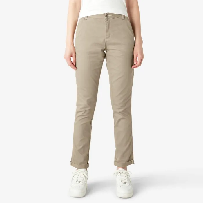 Dickies Carpenter Women039s Slim Straight Fit Roll Hem Carpenter Pants Desert Sand Desert Sand ds 8211 Women Dickies Carpenter Women039s Slim Straight Fit Roll Hem Carpenter Pants Desert Sand Desert Sand ds 8211 Women