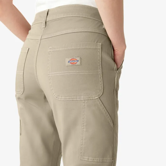 Dickies Carpenter Women039s Slim Straight Fit Roll Hem Carpenter Pants Desert Sand Desert Sand ds 8211 Women Dickies Carpenter Women039s Slim Straight Fit Roll Hem Carpenter Pants Desert Sand Desert Sand ds 8211 Women