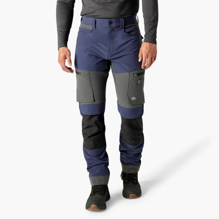 Dickies Double Knee FLEX Slim Fit Double Knee Tapered Pants NavyCharcoal Navycharcoal ngk 8211 Men Dickies Double Knee FLEX Slim Fit Double Knee Tapered Pants NavyCharcoal Navycharcoal ngk 8211 Men