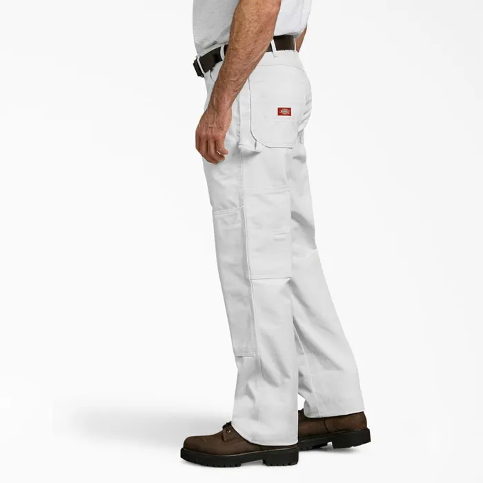 Dickies Double Knee Relaxed Fit Double Knee Carpenter Painter039s Pants White White wh 8211 Men Dickies Double Knee Relaxed Fit Double Knee Carpenter Painter039s Pants White White wh 8211 Men