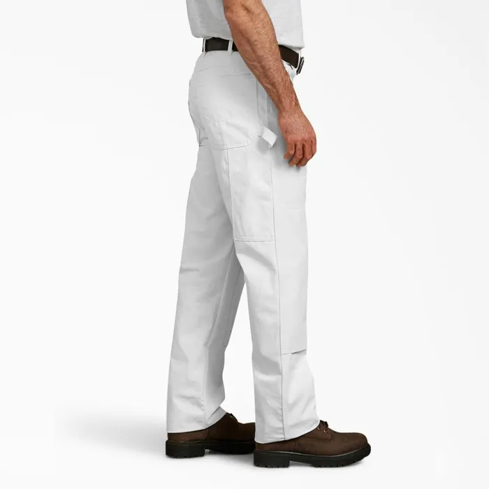 Dickies Double Knee Relaxed Fit Double Knee Carpenter Painter039s Pants White White wh 8211 Men Dickies Double Knee Relaxed Fit Double Knee Carpenter Painter039s Pants White White wh 8211 Men