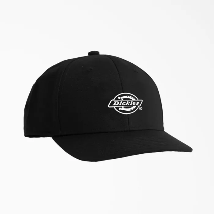 Dickies Hats and Beanies Low Pro Logo Print Cap Black Black bk 8211 Men