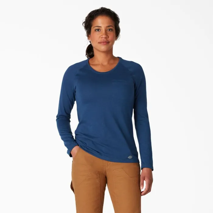Dickies Hi Vis Women039s Cooling Long Sleeve Pocket TShirt Dynamic Navy Dynamic Navy dy2 8211 Women Dickies Hi Vis Women039s Cooling Long Sleeve Pocket TShirt Dynamic Navy Dynamic Navy dy2 8211 Women