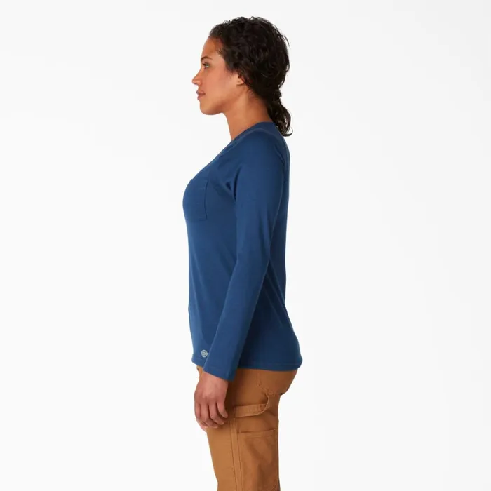 Dickies Hi Vis Women039s Cooling Long Sleeve Pocket TShirt Dynamic Navy Dynamic Navy dy2 8211 Women Dickies Hi Vis Women039s Cooling Long Sleeve Pocket TShirt Dynamic Navy Dynamic Navy dy2 8211 Women
