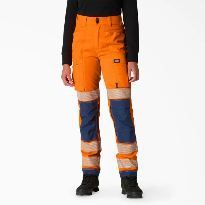 Dickies Hi Vis Women039s Hi Vis High Rise Pants Orange Orange or 8211 Women
