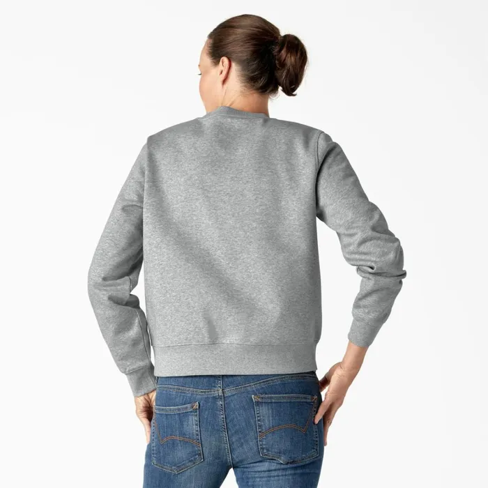 Dickies Hoodies and Sweatshirts Women039s Water Repellent Logo Sweatshirt Heather GrayFired Brick Heather Grayfired Brick hgik 8211 Women Dickies Hoodies and Sweatshirts Women039s Water Repellent Logo Sweatshirt Heather GrayFired Brick Heather Grayfired Brick hgik 8211 Women