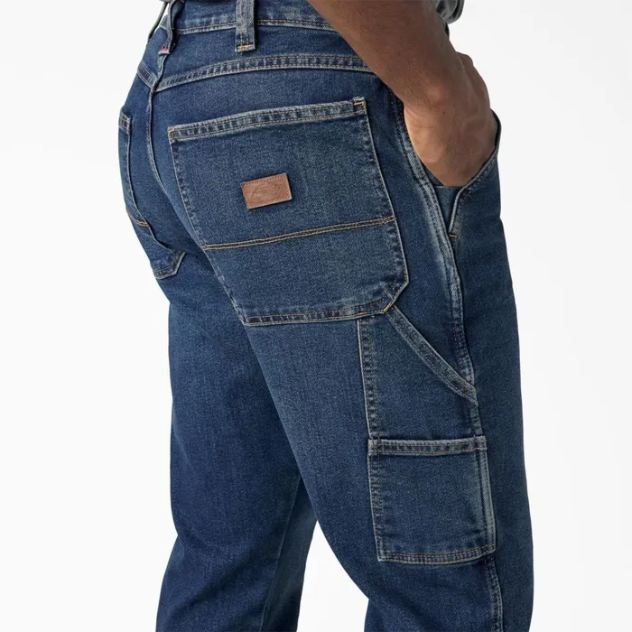 Dickies Jeans FLEX Relaxed Fit Carpenter Jeans Medium Denim Wash Medium Denim Wash mwi 8211 Men Dickies Jeans FLEX Relaxed Fit Carpenter Jeans Medium Denim Wash Medium Denim Wash mwi 8211 Men
