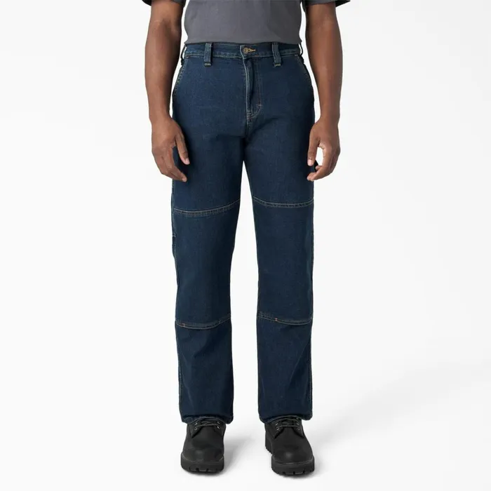Dickies Jeans FLEX Relaxed Fit Double Knee Jeans Dark Denim Wash Dark Denim Wash dwi 8211 Men Dickies Jeans FLEX Relaxed Fit Double Knee Jeans Dark Denim Wash Dark Denim Wash dwi 8211 Men
