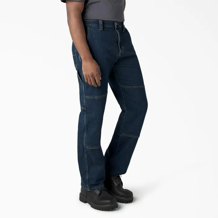 Dickies Jeans FLEX Relaxed Fit Double Knee Jeans Dark Denim Wash Dark Denim Wash dwi 8211 Men Dickies Jeans FLEX Relaxed Fit Double Knee Jeans Dark Denim Wash Dark Denim Wash dwi 8211 Men