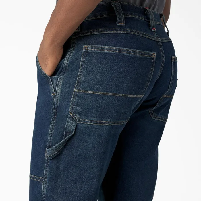 Dickies Jeans FLEX Relaxed Fit Double Knee Jeans Dark Denim Wash Dark Denim Wash dwi 8211 Men Dickies Jeans FLEX Relaxed Fit Double Knee Jeans Dark Denim Wash Dark Denim Wash dwi 8211 Men