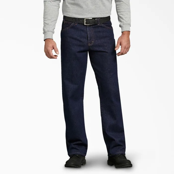 Dickies Jeans Regular Fit Jeans Rinsed Indigo Blue Rinsed Indigo Blue rnb 8211 Men Dickies Jeans Regular Fit Jeans Rinsed Indigo Blue Rinsed Indigo Blue rnb 8211 Men