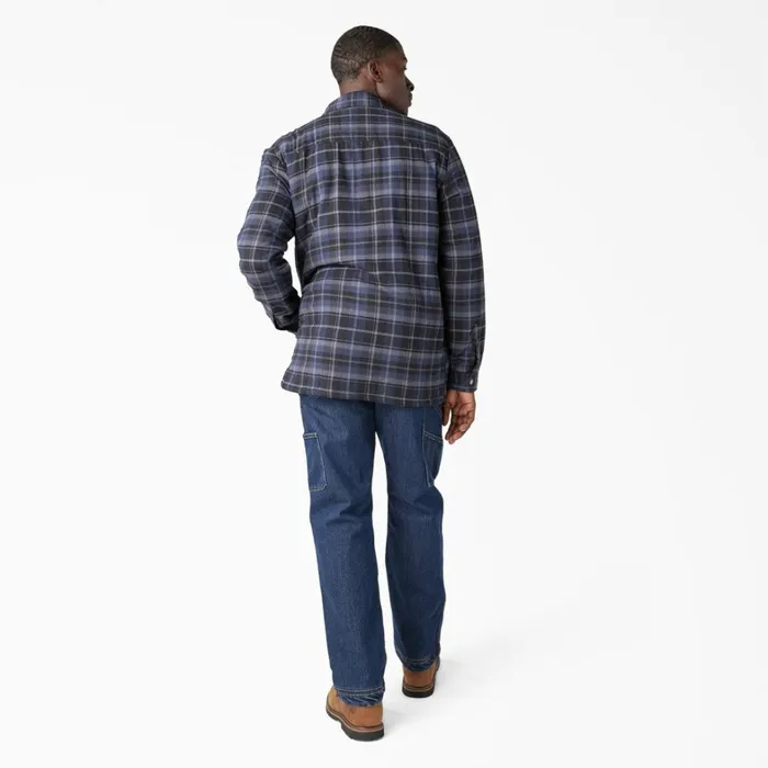Dickies Outerwear Water Repellent FleeceLined Flannel Shirt Jacket NavyBlack Plaid Navyblack Plaid b2d 8211 Men Dickies Outerwear Water Repellent FleeceLined Flannel Shirt Jacket NavyBlack Plaid Navyblack Plaid b2d 8211 Men