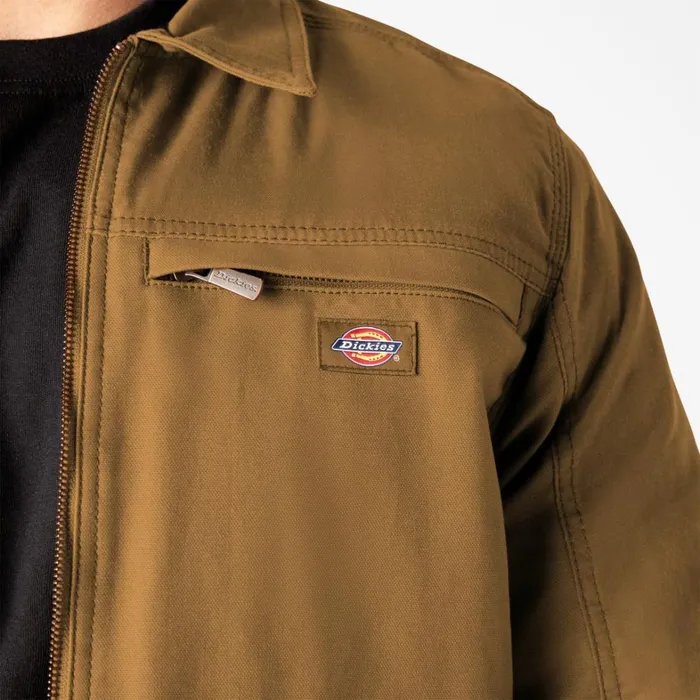 Dickies Outerwear Waxed Canvas Service Jacket Brown Duck Brown Duck bd 8211 Men Dickies Outerwear Waxed Canvas Service Jacket Brown Duck Brown Duck bd 8211 Men