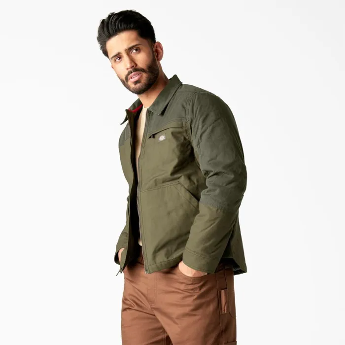 Dickies Outerwear Waxed Canvas Service Jacket Moss Green Moss Green ms 8211 Men Dickies Outerwear Waxed Canvas Service Jacket Moss Green Moss Green ms 8211 Men