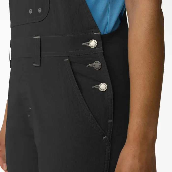 Dickies Overalls Women039s Cooling Ripstop Bib Overalls Rinsed Black Rinsed Black rbk 8211 Women Dickies Overalls Women039s Cooling Ripstop Bib Overalls Rinsed Black Rinsed Black rbk 8211 Women