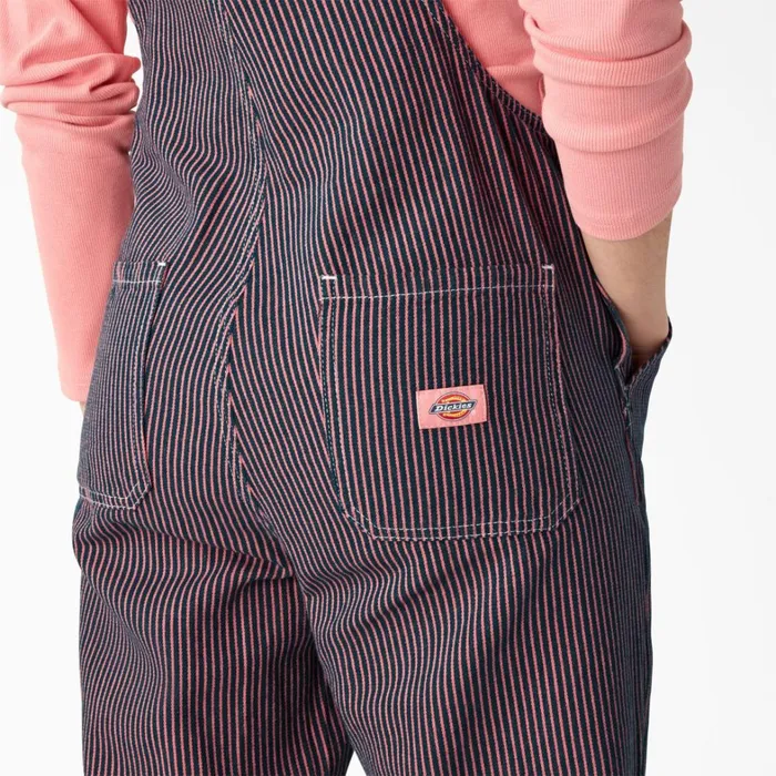 Dickies Overalls Womens Regular Fit Hickory Stripe Bib Overalls PinkNavy Hickory Stripe Pinknavy Hickory Stripe krs 8211 Women Dickies Overalls Womens Regular Fit Hickory Stripe Bib Overalls PinkNavy Hickory Stripe Pinknavy Hickory Stripe krs 8211 Women