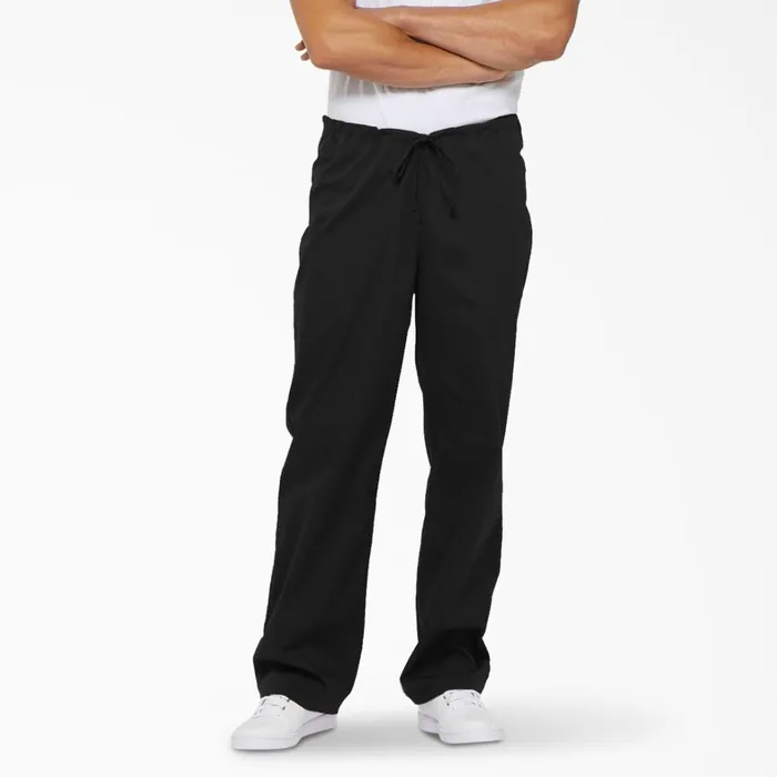 Dickies Scrubs Unisex EDS Signature Scrub Pants Black Black blk 8211 Men