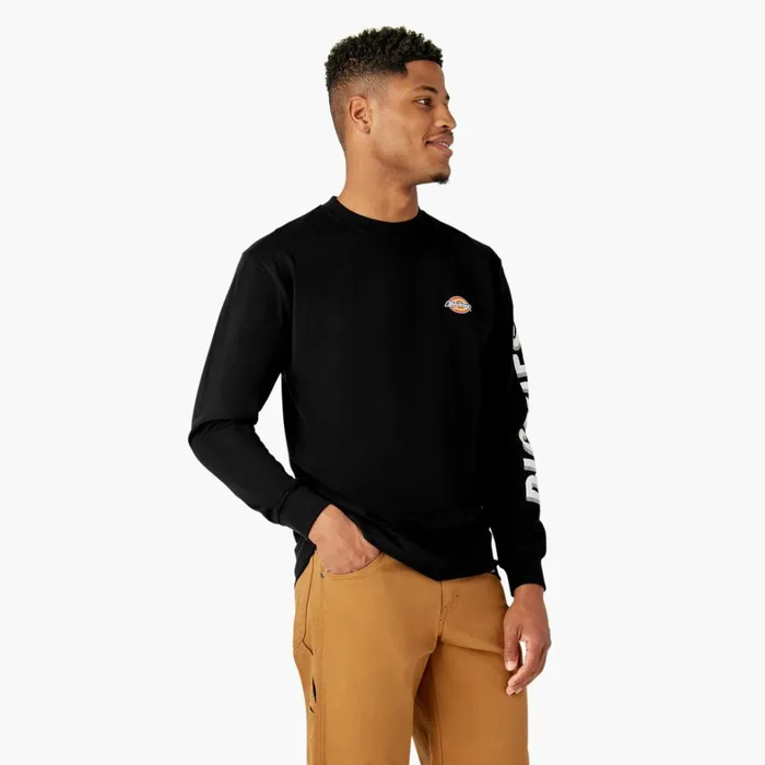 Dickies TShirts Long Sleeve Workwear Graphic TShirt Black Black kbk 8211 Men Dickies TShirts Long Sleeve Workwear Graphic TShirt Black Black kbk 8211 Men