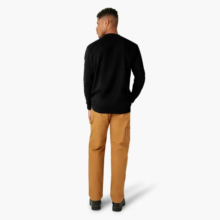 Dickies TShirts Long Sleeve Workwear Graphic TShirt Black Black kbk 8211 Men Dickies TShirts Long Sleeve Workwear Graphic TShirt Black Black kbk 8211 Men