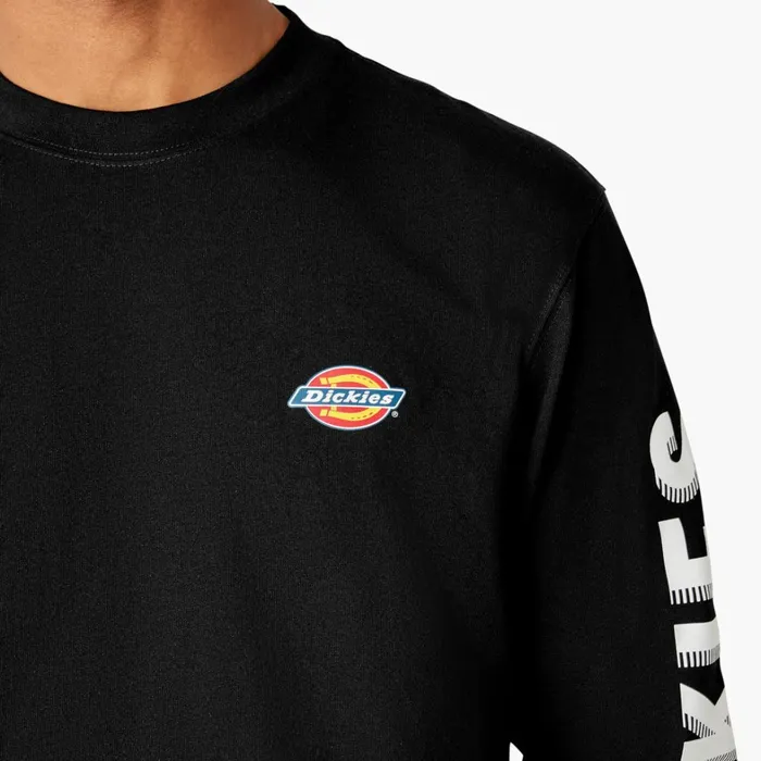 Dickies TShirts Long Sleeve Workwear Graphic TShirt Black Black kbk 8211 Men Dickies TShirts Long Sleeve Workwear Graphic TShirt Black Black kbk 8211 Men