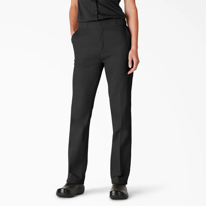 Dickies Work Pants Women039s FLEX Original Fit Work Pants Black Black bk 8211 Women Dickies Work Pants Women039s FLEX Original Fit Work Pants Black Black bk 8211 Women