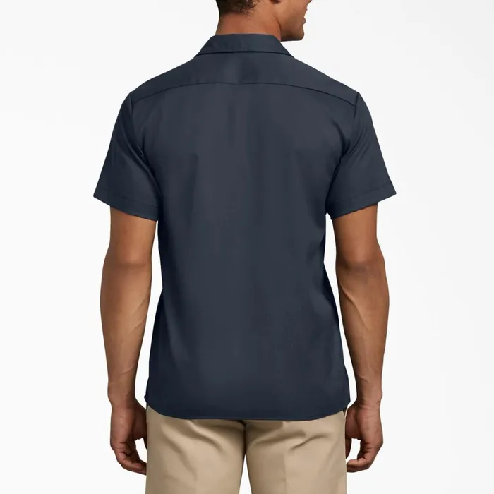 Dickies Work Shirts Slim Fit Short Sleeve Work Shirt Dark Navy Dark Navy dn 8211 Men Dickies Work Shirts Slim Fit Short Sleeve Work Shirt Dark Navy Dark Navy dn 8211 Men