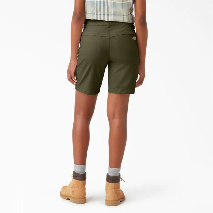 Dickies Work Shorts Women039s Cooling Relaxed Fit Shorts 9034 Military Green Military Green ml 8211 Women Dickies Work Shorts Women039s Cooling Relaxed Fit Shorts 9034 Military Green Military Green ml 8211 Women