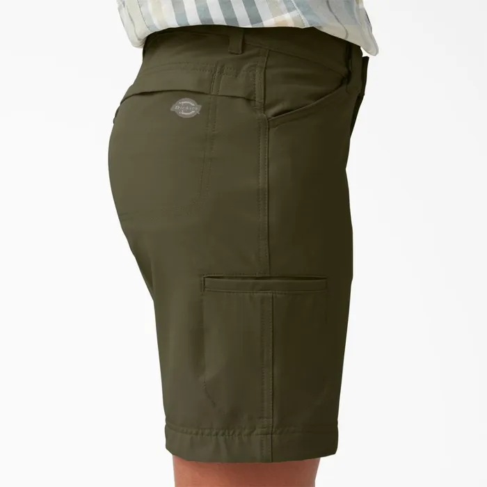 Dickies Work Shorts Women039s Cooling Relaxed Fit Shorts 9034 Military Green Military Green ml 8211 Women Dickies Work Shorts Women039s Cooling Relaxed Fit Shorts 9034 Military Green Military Green ml 8211 Women