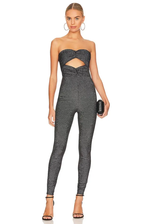 Dionne Jumpsuit Black Women Lovers and Friends Jumpsuits