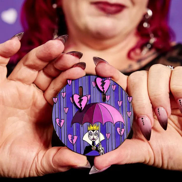 Disney Villains Curse Your Hearts 3 Unisex Loungefly Enamel Pins Disney Villains Curse Your Hearts 3 Unisex Loungefly Enamel Pins