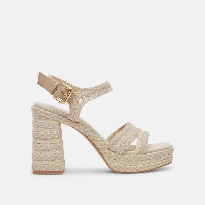 Dolce Vita Arnela Heels Dune Multi Woven Women Heels