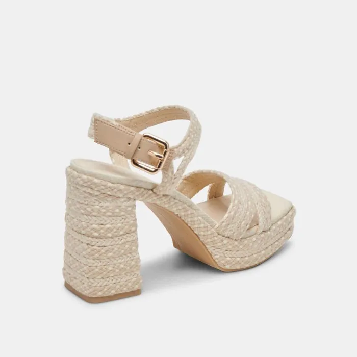 Dolce Vita Arnela Heels Dune Multi Woven Women Heels