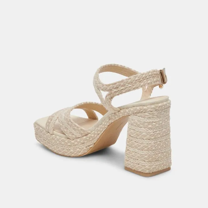 Dolce Vita Arnela Heels Dune Multi Woven Women Heels