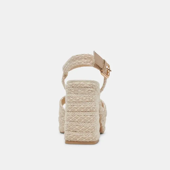 Dolce Vita Arnela Heels Dune Multi Woven Women Heels