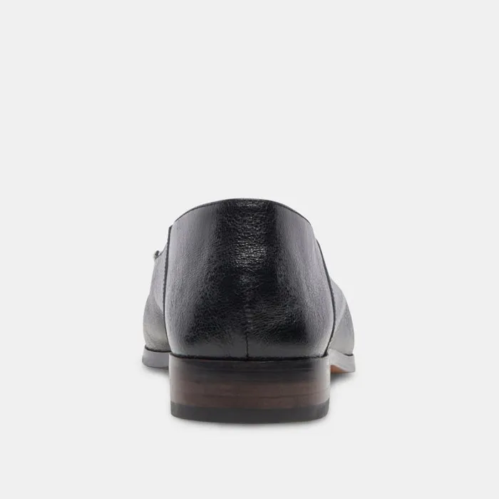 Dolce Vita Beny Wide Flats White Black Crinkle Patent Women Flats and Loafers