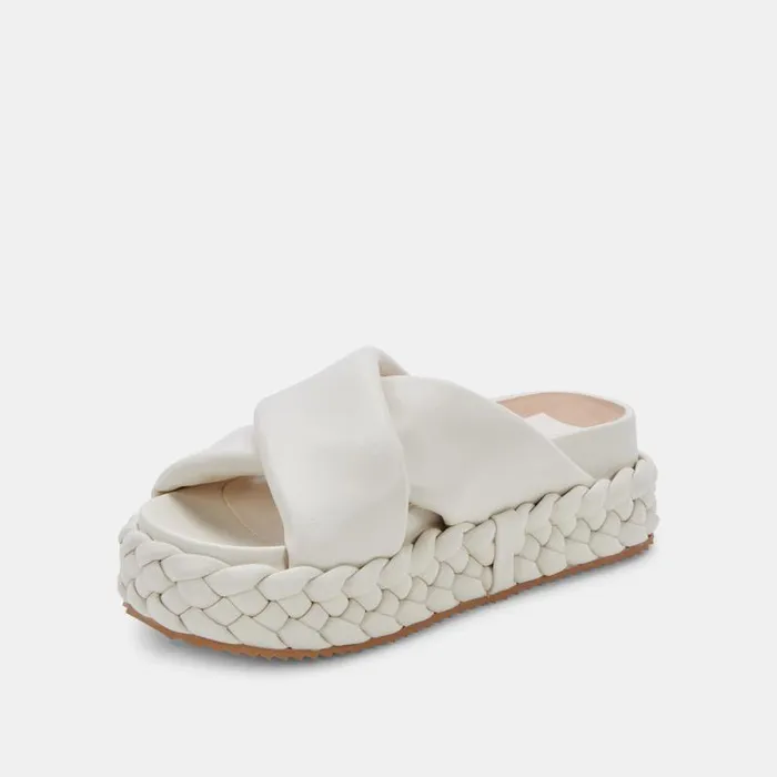 Dolce Vita Blume Sandals Ivory Stella Women Wedges