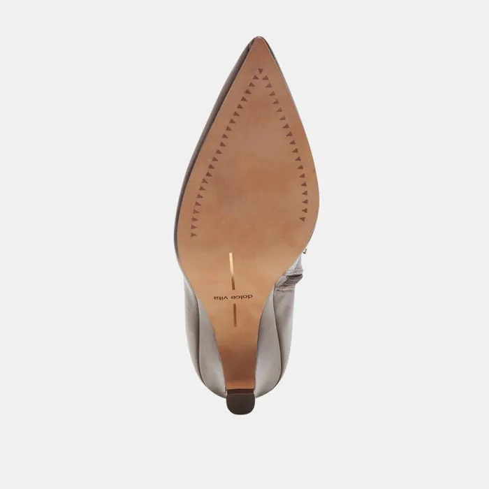 Dolce Vita Calico Booties Mahogany Leather Women Boots and Booties