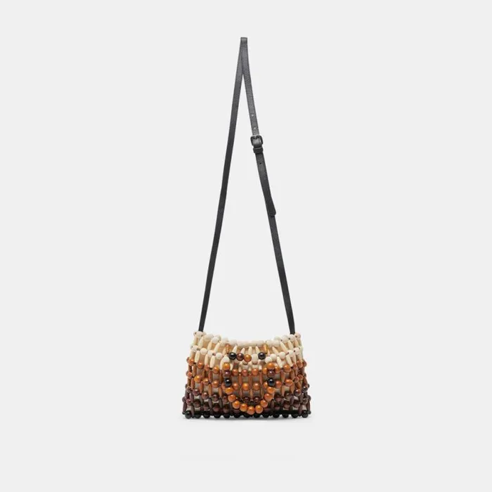 Dolce Vita Caroline Handbag Natural Multi Wood Women Handbags