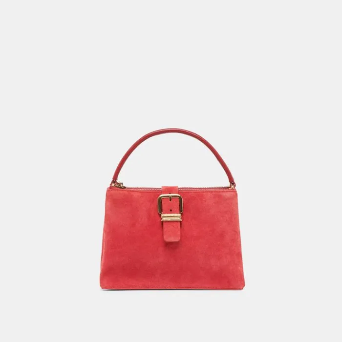 Dolce Vita Charly Crossbody Red Suede Women Handbags