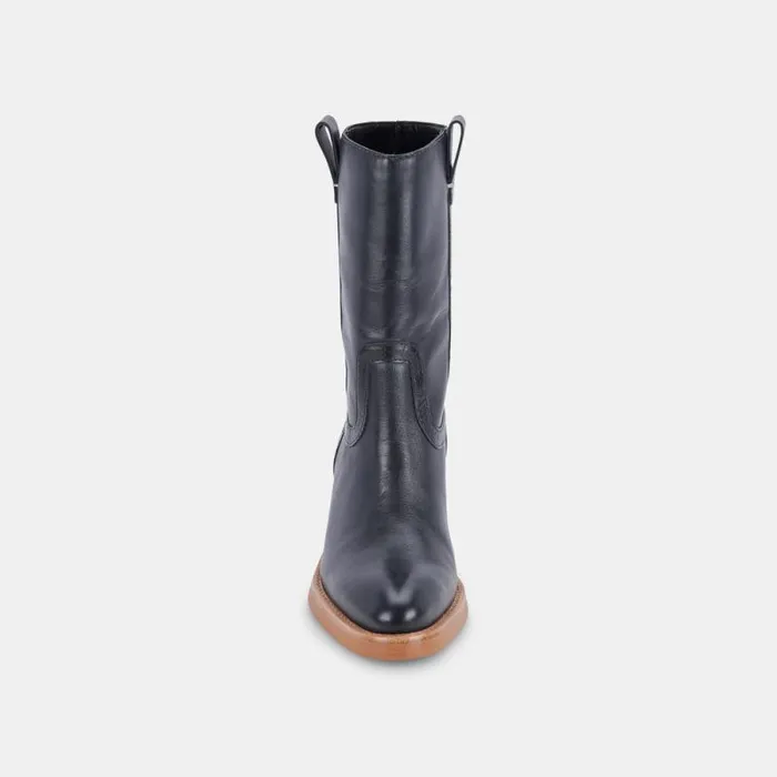 Dolce Vita Colete Boots Black Leather Women Boots and Booties