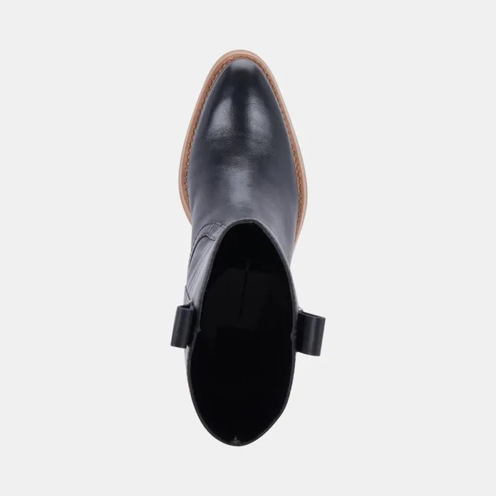 Dolce Vita Colete Boots Black Leather Women Boots and Booties