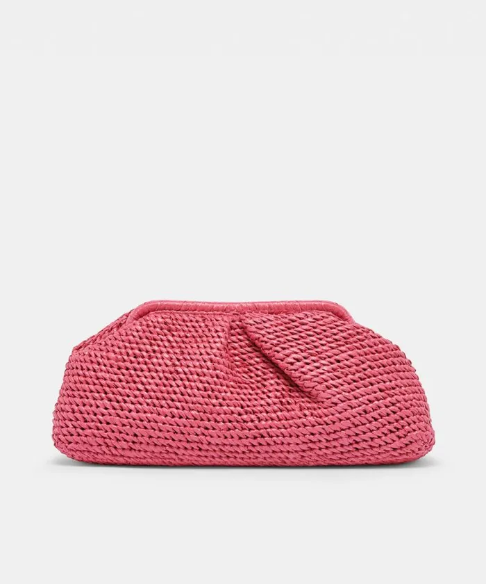 Dolce Vita Crissy Clutch Orchid Raffia Women Handbags