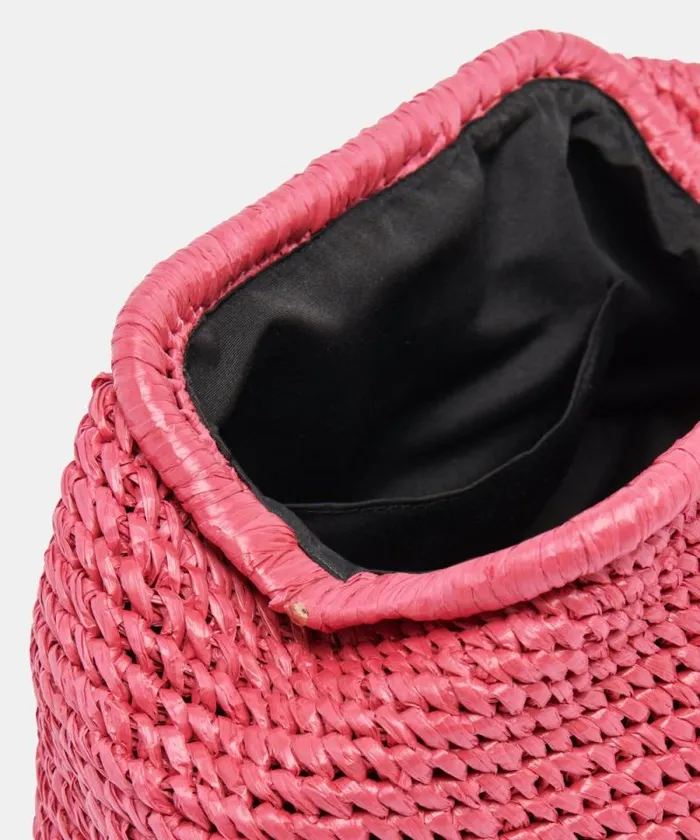 Dolce Vita Crissy Clutch Orchid Raffia Women Handbags