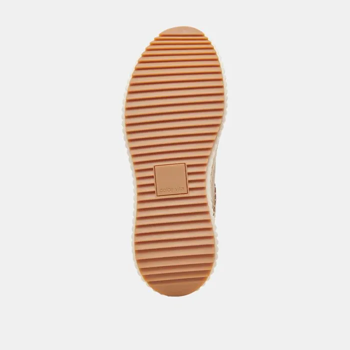 Dolce Vita Dandi Sneakers Light Gold Woven Women Sneakers