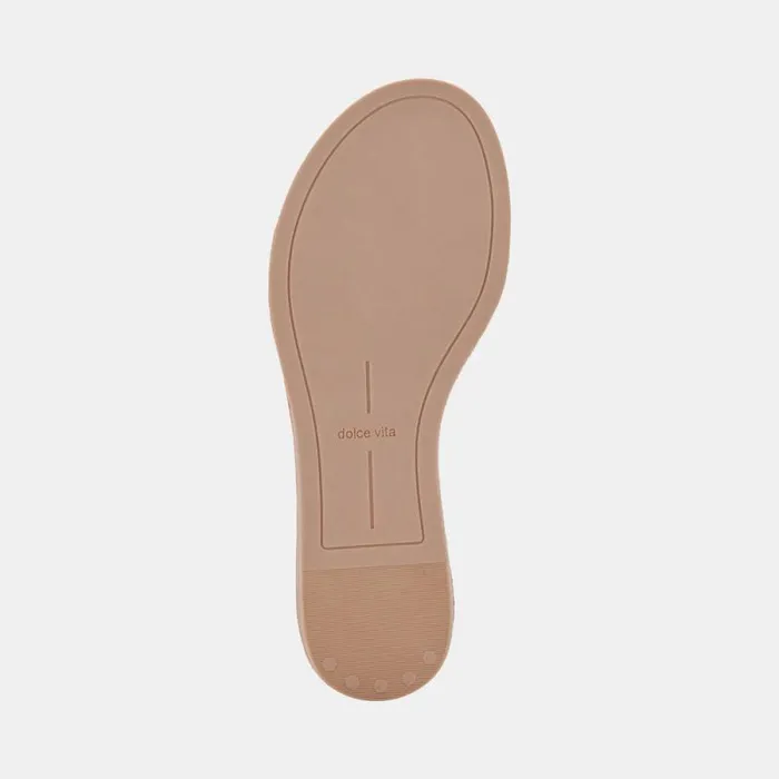 Dolce Vita Dasa Sandals Orange Raffia Women Sandals